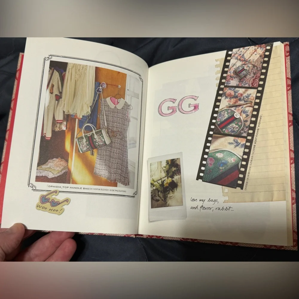 GUCCI BAILA LIMITED EDITION “MY SCRAPBOOK” NOTEBOOK - Picture 6 of 16